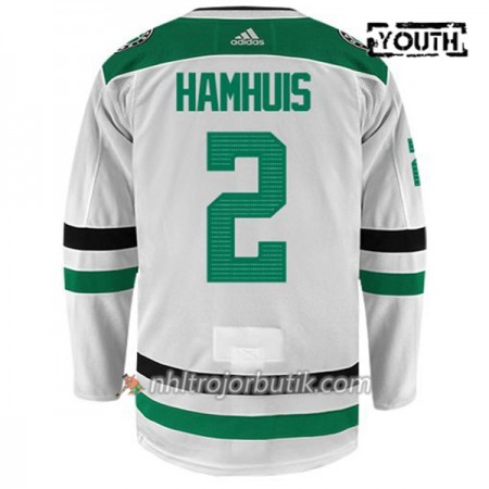 Barn Ishockey Dallas Stars Tröja DAN HAMHUIS 2 Adidas Vit Authentic